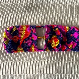 Indah Scrunch Bandeau Stappy Bikini Top